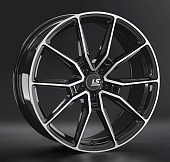 Диски LS wheels FlowForming RC58 8.5 х 20 5*112 Et: 35 Dia: 66.6 черный полностью полированный