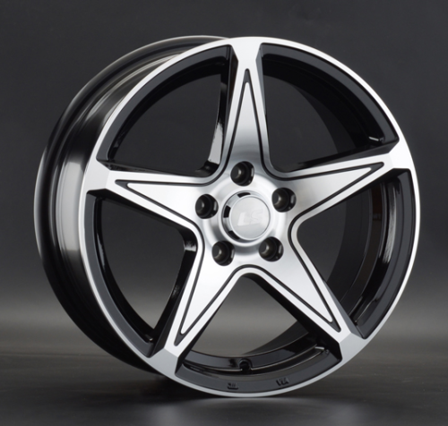 Диски LS wheels LS 852 6.5 х 15 5*100 Et: 38 Dia: 57.1 черный полностью полированный