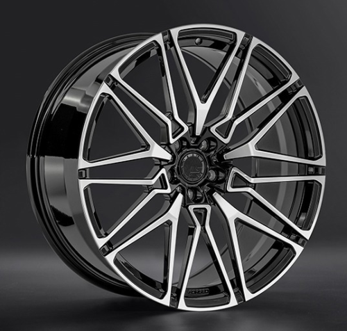 Диски LS Forged FG54 9.5 х 22 5*112 Et: 35 Dia: 66.6 черный полностью полированный