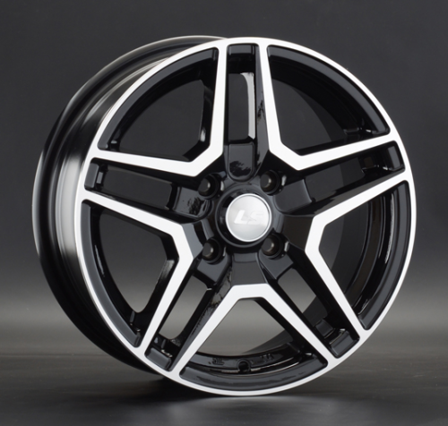Диски LS wheels LS 854 8 х 18 5*114,3 Et: 40 Dia: 67.1 черный полностью полированный