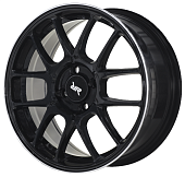 Диски RR CSSD2795 6 х 14 4*100 Et: 38 Dia: 60.1 черный с полированным ободом