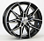 Диски RST R247 7 х 17 5*108 Et: 40 Dia: 54.1 черный с проточкой глянцевый