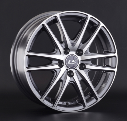 Диски LS wheels LS 362 6 х 16 4*100 Et: 48 Dia: 54.1 серый с полировкой