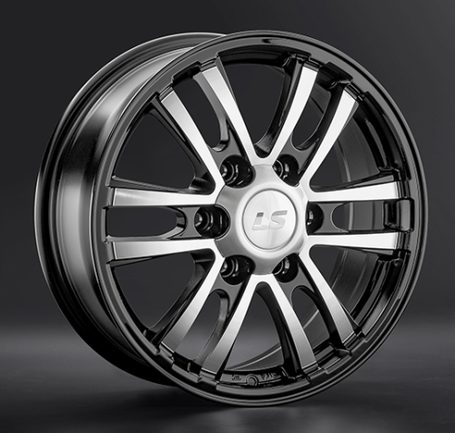 Диски LS wheels LS1287 7 х 17 6*139,7 Et: 38 Dia: 67.1 черный полностью полированный