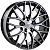 Диски RST R137 7 х 17 5*108 Et: 36 Dia: 65.1 черный с проточкой глянцевый