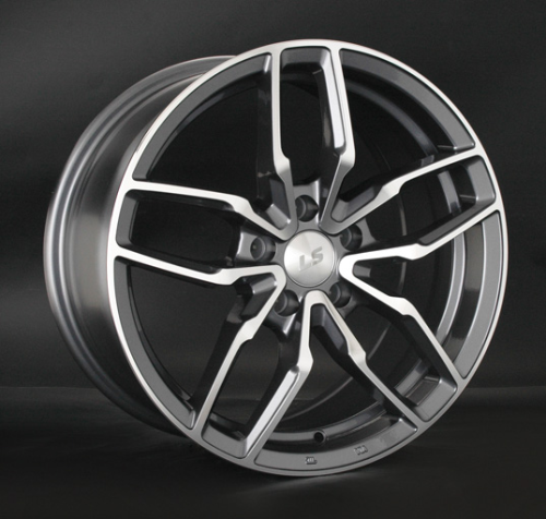 Диски LS wheels LS 790 7.5 х 17 5*114,3 Et: 40 Dia: 67.1 серый с полировкой