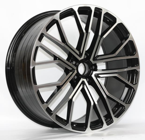 Диски RST R2103FF 9.5 х 21 5*112 Et: 31 Dia: 66.6 черный с проточкой глянцевый